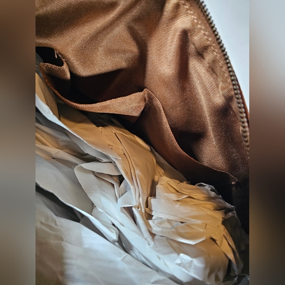 Universal Thread  Cognac Snake Tote NWT - Picture 4 of 7